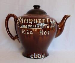 Rare Vintage-banquet Tea-store Advertising Display Oversized Teapot