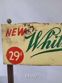 Rare Whitman's Chocolates Metal Sign Display Wire Rack Robert Holley Co