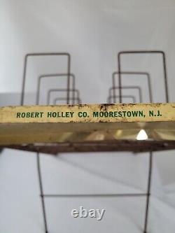 Rare Whitman's Chocolates Metal Sign Display Wire Rack Robert Holley Co