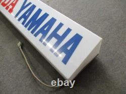 Rare Yamaha Honda Motorcycle Store Display Light promotion sign Vintage Japan