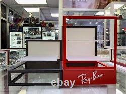 Ray-ban Sunglasses & Eyeglassess Fashion Showcase Store Display, Sign. Large