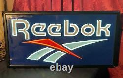 Reebok Light Up Store Advertising Display Sign