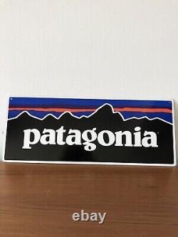 Retail Patagonia Metal Tin Store Display Sign 15.5 X 6 1/4