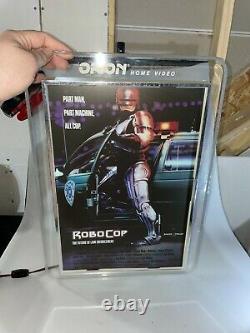 Robocop Light Up Promotion Sign by Embosograph Display 1987 Vintage NEW