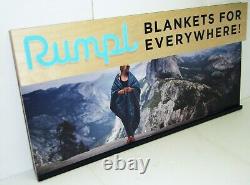 Rumpl Blankets For Everywhere Commercial In-Store Sign Display