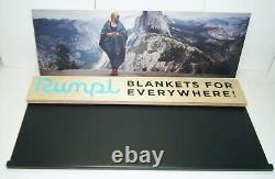 Rumpl Blankets For Everywhere Commercial In-Store Sign Display