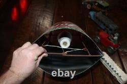 SCARCE 1950s FRESH UP WITH 7UP PAINTED TIN STRING HOLDER SIGN STORE DISPLAY COKE