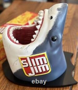 SLIM JIM Promotional Jaws Great White Shark Head Display Grab Gift Unique Bro