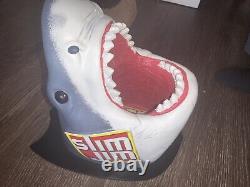 SLIM JIM Promotional Jaws Great White Shark Head Wall Mount Gas Station Display