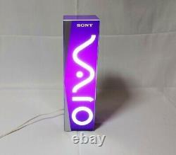 SONY VAIO Electric sign for stores Novelty vintage H37cm W10.5cm D10.5cm