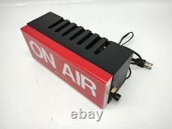 SONY Vintage Electric Store Sign Promotional Display ON AIR RED Light used 100V