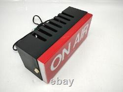 SONY Vintage Electric Store Sign Promotional Display ON AIR RED Light used 100V