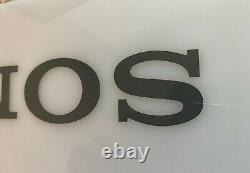 SONY Vintage Electric Store Sign Promotional Display white W4in x H10 in x D4 in