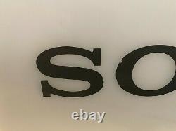 SONY Vintage Electric Store Sign Promotional Display white W4in x H10 in x D4 in