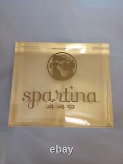 SPARTINA 449 Acrylic Block Store Display Sign, Advertising Logo, Hilton Head