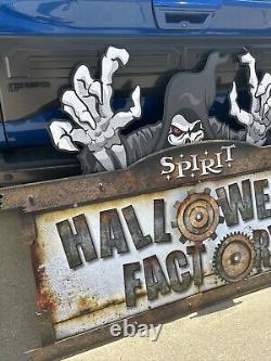 SPIRIT HALLOWEEN Store Retail Display Halloween Factory Showroom Sign RARE 2021