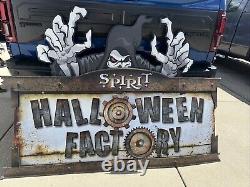 SPIRIT HALLOWEEN Store Retail Display Halloween Factory Showroom Sign RARE 2021