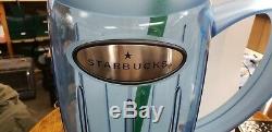 STARBUCKS Coffee Blue Rocket Rare Store Display Mug GIANT