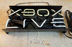 SUPER RARE Microsoft XBOX LIVE PROMO Video Game Store Display Neon Sign