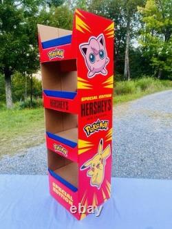 SUPER RARE New 2025 Hershey's POKÉMON Store Display Promo 46x13x12 Eevee Mew