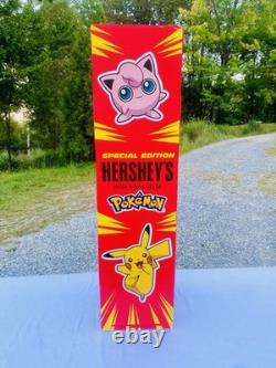 SUPER RARE New 2025 Hershey's POKÉMON Store Display Promo 46x13x12 Eevee Mew