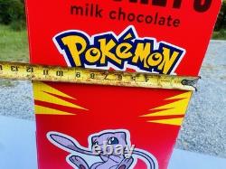 SUPER RARE New 2025 Hershey's POKÉMON Store Display Promo 46x13x12 Eevee Mew
