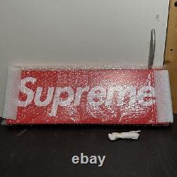 SUPREME Store Display London Looking Sign With Hardware Measures 18x6