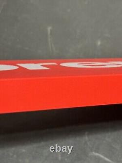 SUPREME Store Display London Looking Sign With Hardware Measures 18x6