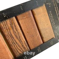 Sapolin Waxed Effect Stain Original Hardware Store Sample Display Board