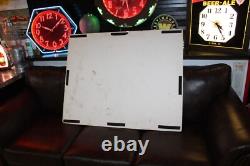 Scarce Vintage Apple Computer Parker Pen Store Display Dealer Sign Janesville