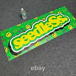Seedless Clothing Retail Banner Store Display, Vintage Skate/Streetwear Rare