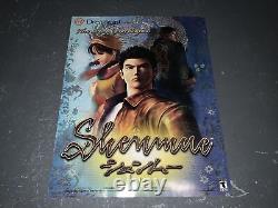 Shenmue Promo Poster Vintage Sega Dreamcast Store Display Sign Authentic 2000