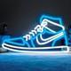 Sneaker Neon Sign Sports Shoe Neon Signs for Wall Dimmable LED Sneaker
