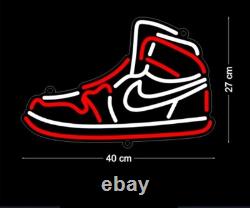 Sneaker Neon Sign Sports Shoe Neon Signs for Wall Dimmable LED Sneaker