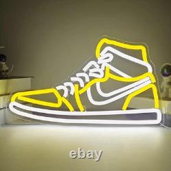 Sneaker Neon Sign Sports Shoe Neon Signs for Wall Dimmable LED Sneaker