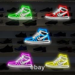 Sneaker Neon Sign Sports Shoe Neon Signs for Wall Dimmable LED Sneaker