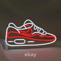Sneaker Neon Sign Sports Shoe Neon Signs for Wall Dimmable LED Sneaker