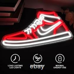 Sneaker Neon Sign Sports Shoe Neon Signs for Wall Dimmable LED Sneaker