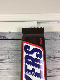 Snickers Candy Bar 3D Plastic Wall Hanging Store Display RARE Free Ship