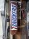 Snickers Candy Bar 3D Plastic Wall Hanging Store Display RARE MANCAVE