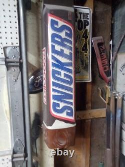 Snickers Candy Bar 3D Plastic Wall Hanging Store Display RARE MANCAVE