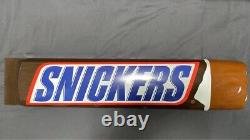 Snickers store display sign big size 82cm Interior goods Ornaments Chocolate NEW