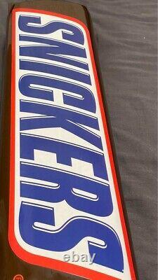 Snickers store display sign big size 82cm Interior goods Ornaments Chocolate NEW