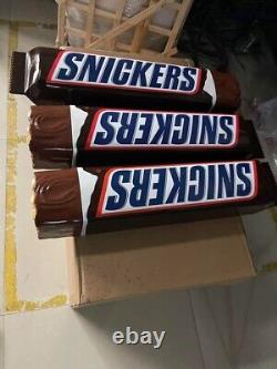 Snickers store display sign big size 82cm Interior goods Ornaments Chocolate NEW