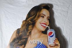 Sofia Vergara 6ft. Cardboard Cut Out Pepsi Promo Life Size Store Display