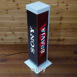 Sony electric store sign BRAVIA VEGA sales promotion display light Lamp vintage