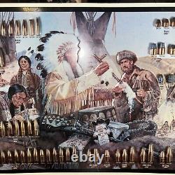 Speer Advertising Bullet Cartridge Display Board Sign Potlach American Indian