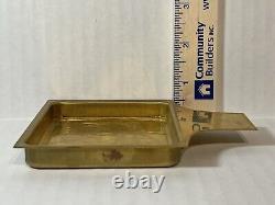 Stanley & Sons Apron and Bags Co. New York City NYC Brass Tray 5 Brass Plate