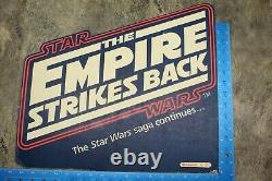 Star Wars Empire Strikes Back Store Display Sign 106e