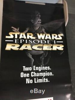 Star Wars Episode 1 Racer N64 VINYL BANNER Sign Store Display Promo RARE D2